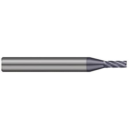 Harvey Tool 5/64 in. Cutter dia. x 0.2340 in. 15/64  Carbide Square End Mill, 5 Flutes, AlTiN Coated 742078-C3